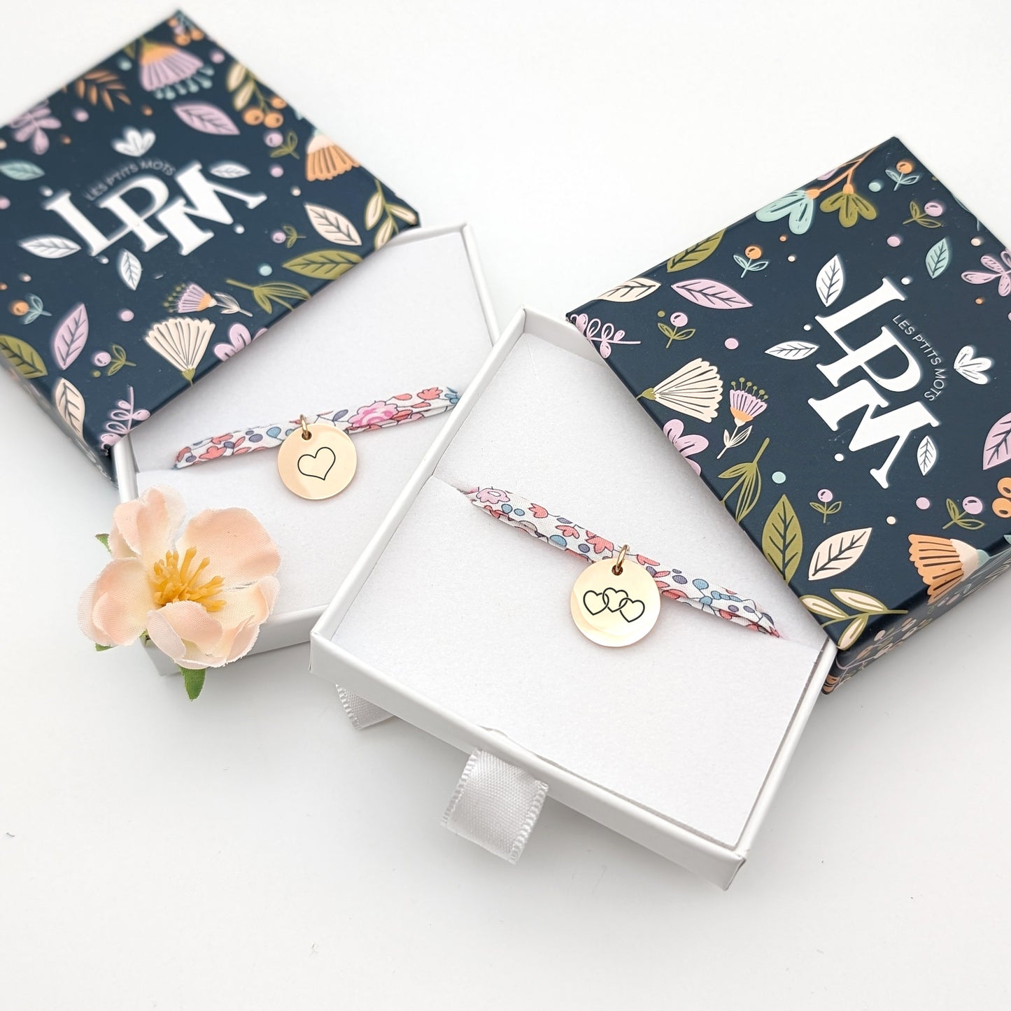 Bracelet cordon liberty Mère et fille, Bijou personnalisé, cadeau future maman, Cadeau naissance, Cadeau grande sœur, cadeau Fête des mères