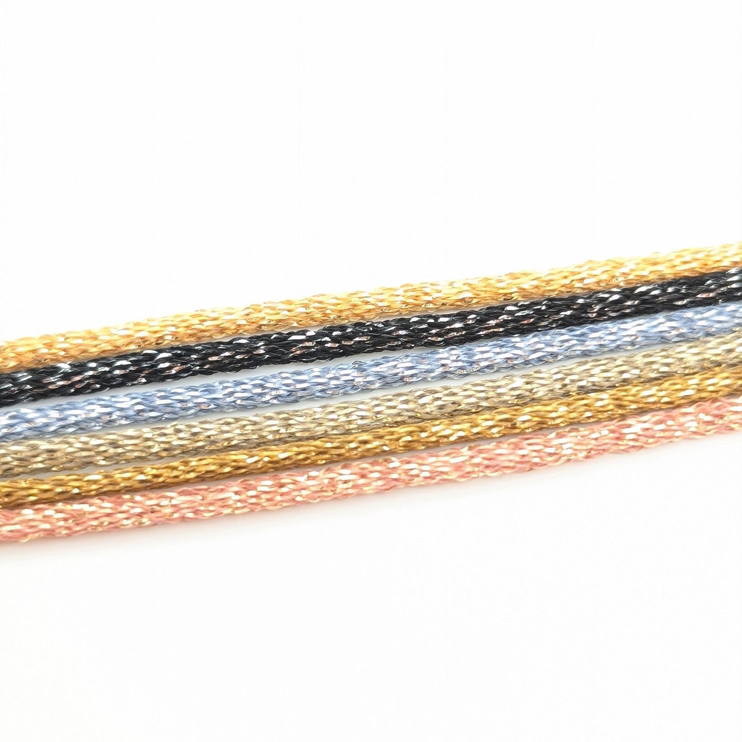 Bracelet personnalisé cordon pailleté fermoir T et médaille gravée, Cadeau Unique Maman, Marraine, Cadeau Noël personnalisé femme