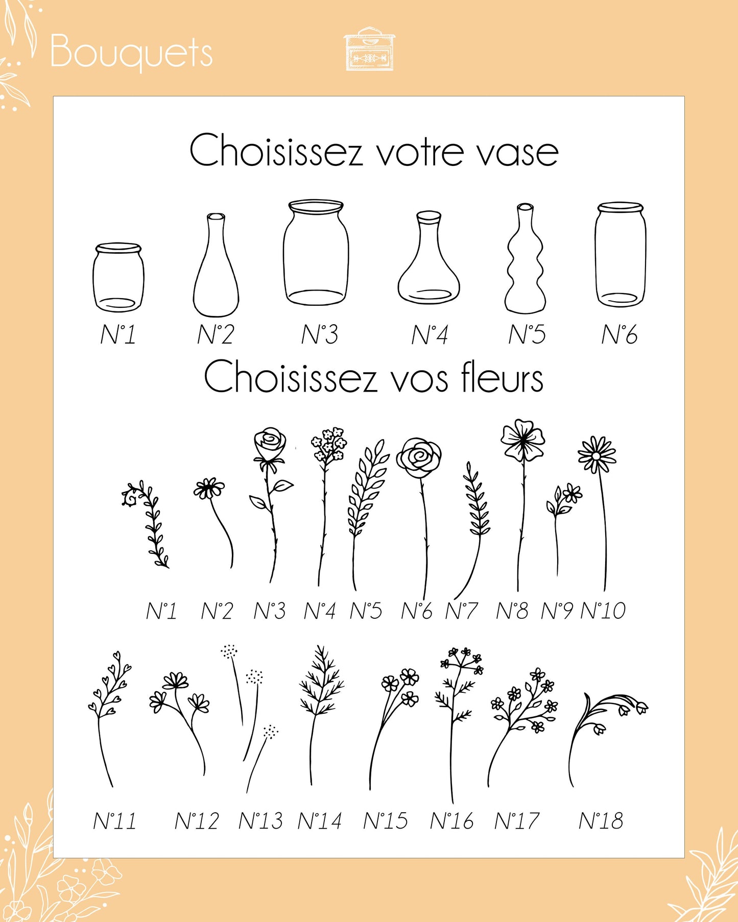Collier Personnalisé avec bouquet de fleurs et gravure, Collier pour Maman, Marraine, Mamie, Cadeau Naissance, Cadeau fête des mères