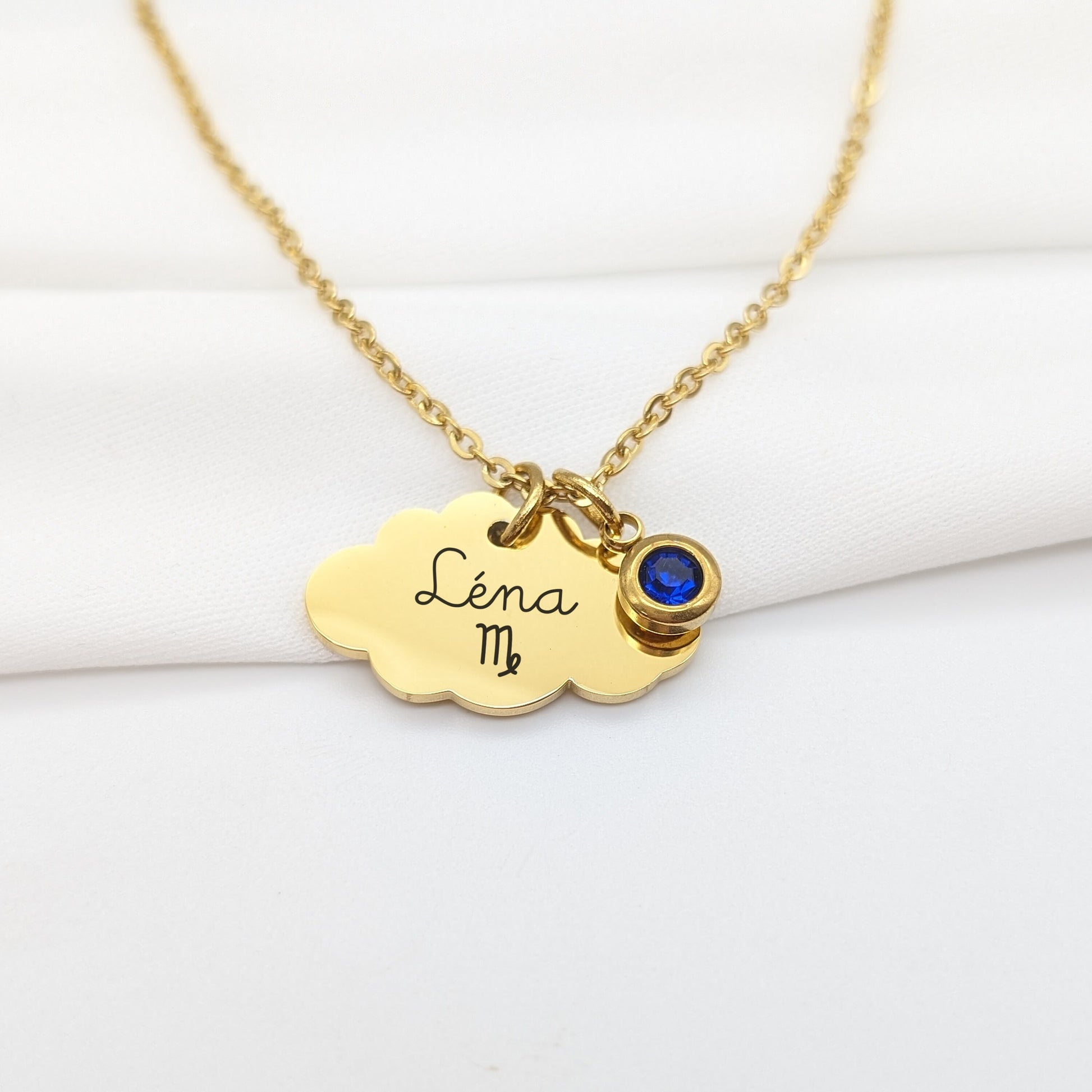 Collier Personnalisé pour enfant, Bijou prénom, Cadeau communion, Cadeau de naissance, Cadeau baptême, Bijou enfant avec prénom