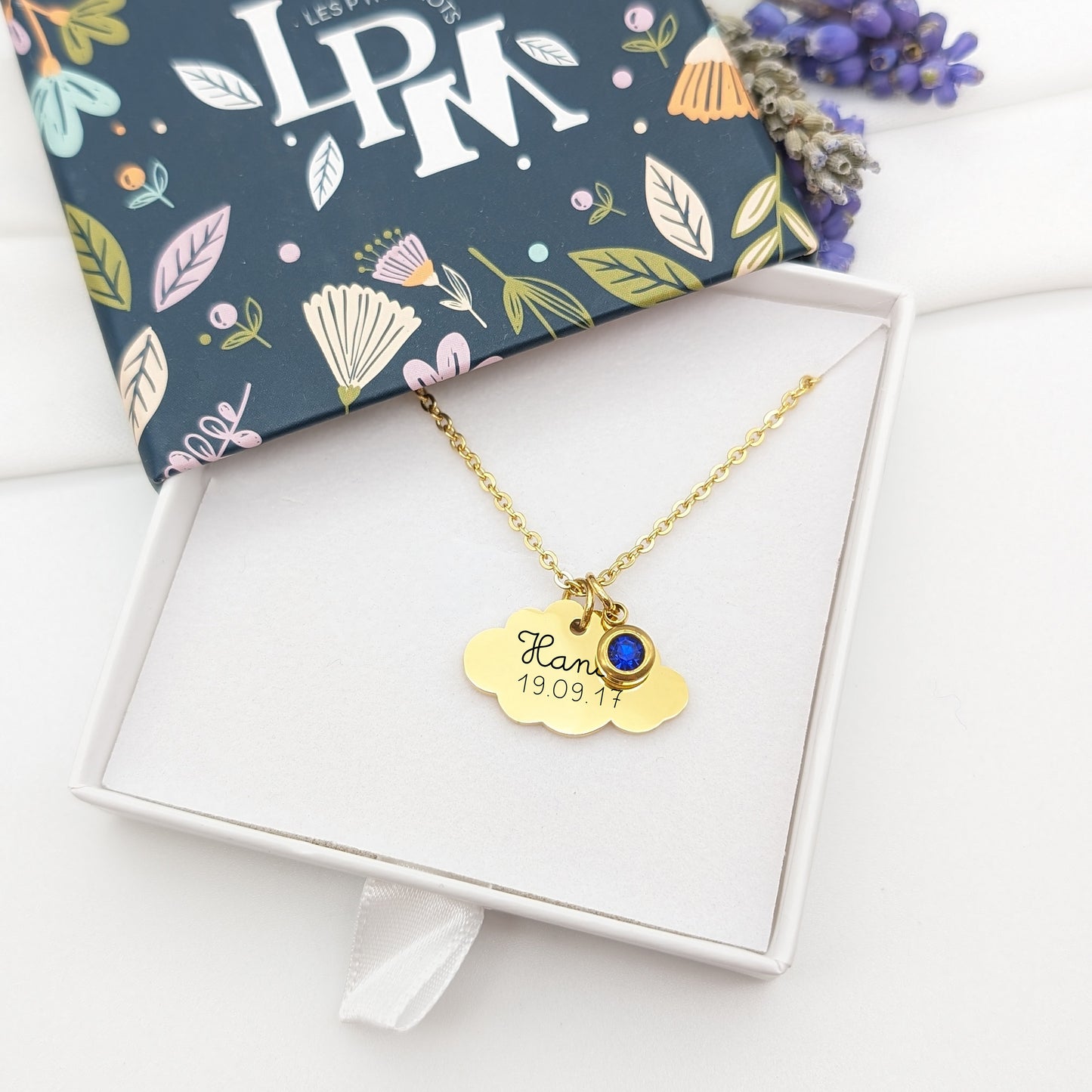 Collier Personnalisé pour enfant, Bijou prénom, Cadeau communion, Cadeau de naissance, Cadeau baptême, Bijou enfant avec prénom