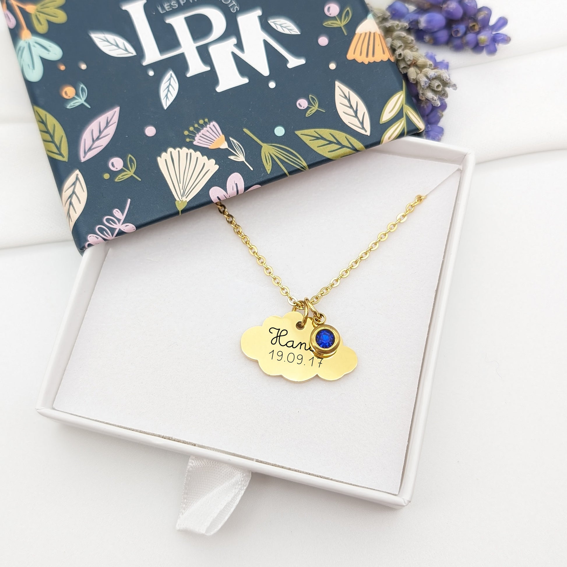 Collier Personnalisé pour enfant, Bijou prénom, Cadeau communion, Cadeau de naissance, Cadeau baptême, Bijou enfant avec prénom