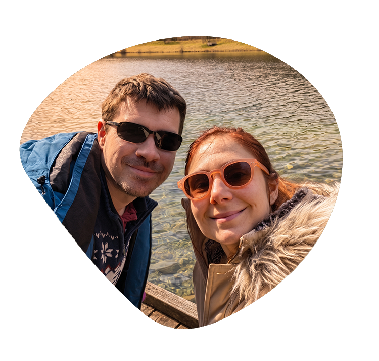 Maëlle et Christopher, fondateurs de Les P'tits Mots